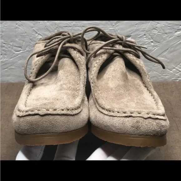 Lauren Ralph Lauren Denver Women's Chukka Tan Brown Suede Leather Wedge Size 9B - Picture 9 of 16